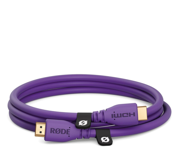 Rode Kabel HDMI 2.0 3m Fioletowy - 1295286 - zdjęcie 2